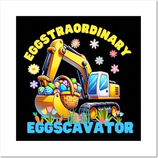 Eggscavator Easter Egg Surprises Posters and Art